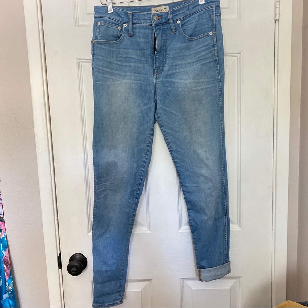 Madewell 10” High Riser Skinny Jeans